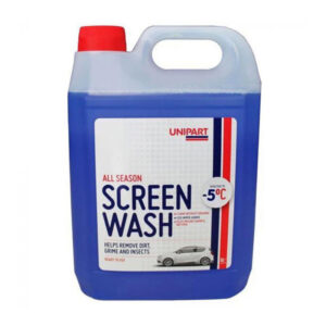 4 x Unipart Screen Wash Ready to Use 5 Litre