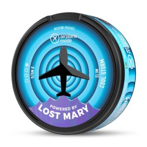 10 x Lost Mary Airplane Mode Nicotine Pouch Cool Storm