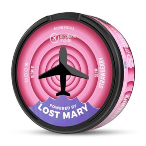 10 x Lost Mary Airplane Mode Nicotine Pouch Strawberry