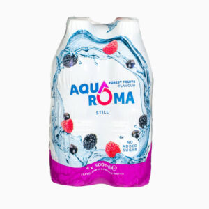 6 x Aquaroma Forest Fruits Still Water 4 x 500ml