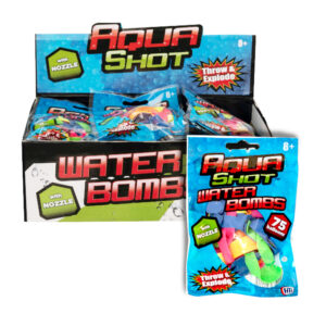 24 x Aqua Shot Water Bombs 75 pack  in display