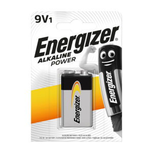 Energizer Alkaline Power 9v PP3 Battery