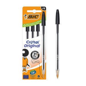 10 x Bic Pen Black 4 pack
