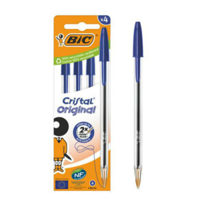 10 x Bic Pen Blue 4 pack