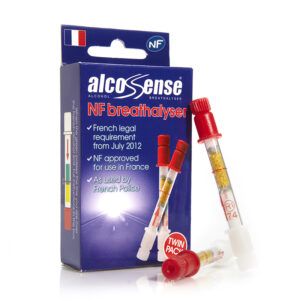 18 x Alcosense NF Alcohol Breathalysers Twin Pack in Display