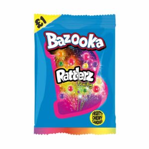 12 x Bazooka Rattlerz Fruity PM &pound;1 100g