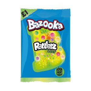 12 x Bazooka Rattlerz Sour PM &pound;1 100g