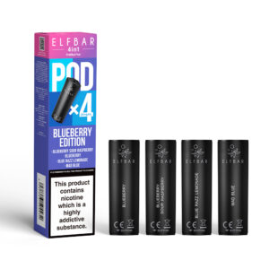 ELFBAR 4 in 1 Pods - Blueberry Edition 4 Pack