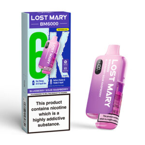 Lost Mary BM6000 Vape Kit - Blueberry Sour Raspberry