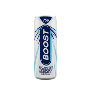 24 x Boost Energy Can Sugar Free 250ml PMP 75p