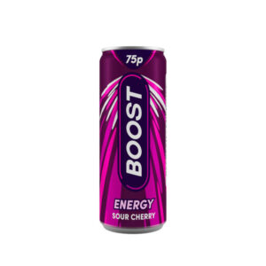 24 x Boost Energy Sour Cherry 250ml Can PM 75p