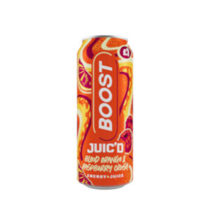 12 x Boost Energy Juic'd Blood Orange & Raspberry 500ml PM &pound;1