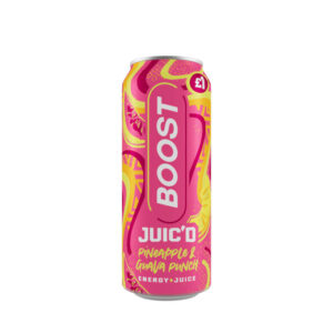 12 x Boost Energy Juic'd P/apple & Guava Punch 500ml PM &pound;1