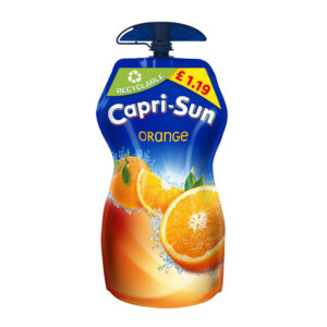 15 x Capri Sun Pouch Orange 330ml PM &pound;1.19