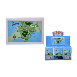 12 x Devon Playing Cards in Display
