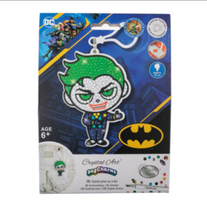 Craft Buddies Crystal Art Bag Charm - Joker