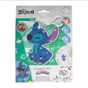 Craft Buddies Crystal Art Bag Charm - Stitch