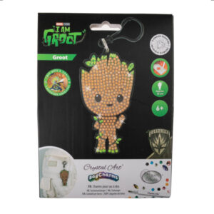 Craft Buddies Crystal Art Bag Charm - Groot