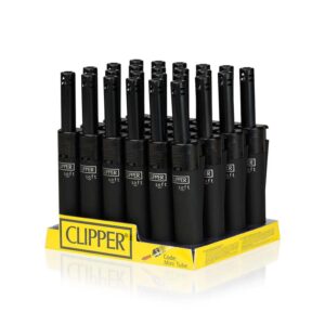 24 x Clipper Mini Tube Lighters