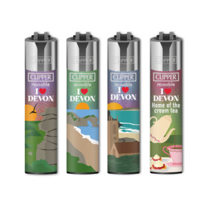 48 x Clipper Devon Tourist Lighters