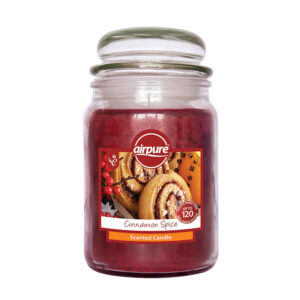 Airpure Cinnamon Spice Jar Candle 18oz