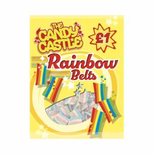 18 x Candy Castle Rainbow Belts PM £1 90g