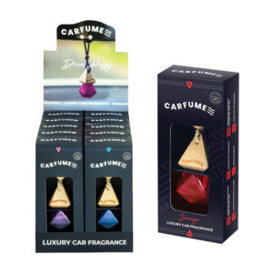 10 x Carfume Hanging Diffuser Air Fresheners in Display