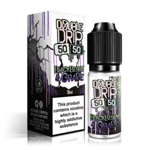 Double Drip 50 50 Black and Grape