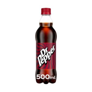 12 x Dr Pepper Bottles 500ml