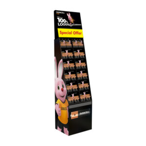 112 x Duracell AA & AAA 8 Pack Floor Display