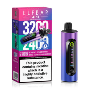 Elf Bar 4 in 1 Starter Kit Purple Edition