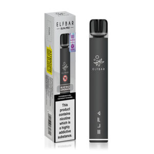 Elfbar ELFA Pro Black Pod Kit - Blue Razz Lemonade
