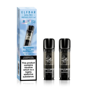 Elfbar ELFA Pro Pods - Blueberry Sour Raspberry (2 Pack)