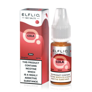 ELFLIQ Nic Salt E-Liquid 10ml 20mg Cola