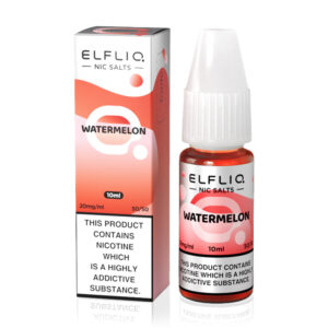 ELFLIQ Nic Salt E-Liquid Watermelon 10ml 20mg