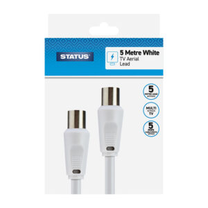 Coax Lead Male to Male 5 metre