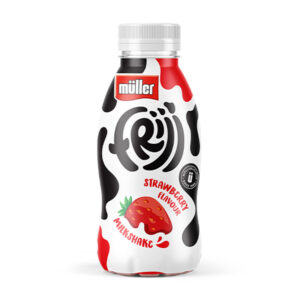 12 x Frijj UHT Banana Milkshake 330ml 0% Vat
