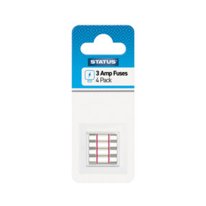 Fuses Carded 3 Amp Card of 4
