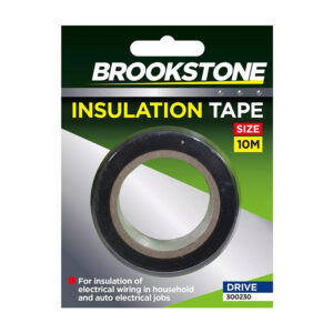 Brookstone Black Insulation Tape 19mm x 4.6m