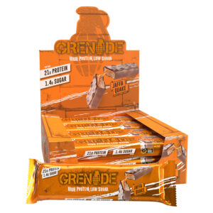 12 x Grenade Protein Jaffa Quake Bars