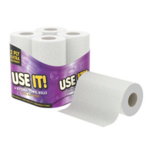 6 x Kitchen Roll 4 Rolls  2 Ply