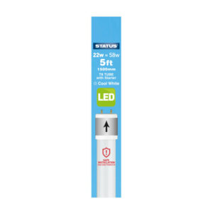 T8 5 Foot 22w LED Tube Cool White