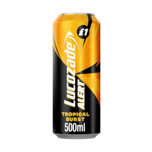 12 x Lucozade Alert Tropical PM £1 500ml