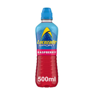 12 x Lucozade Sport Raspberry 500ml