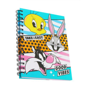 6 x Looney Tunes A5 Notepad