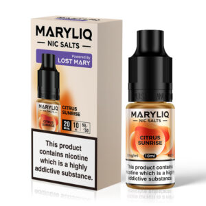 MARYLIQ Nic Salt E-Liquid Citrus Sunrise 10ml 20mg