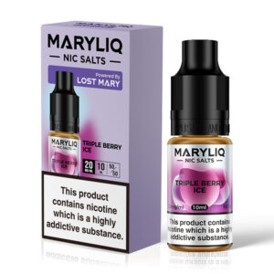 MARYLIQ Nic Salt E-Liquid Triple Berry Ice 10ml 20mg