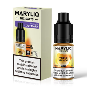 MARYLIQ Nic Salt E-Liquid Triple Mango 10ml 20mg