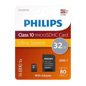 Micro SD Card + SD Adaptor 32GB