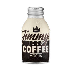12 x Jimmy's Iced Coffee Mocha BottleCan 275ml 0% Vat